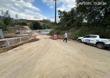Braço do Norte: laudo de engenharia confirma interdição temporária da Ponte da Represa