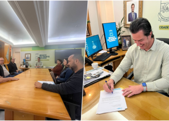 Braço do Norte: assinada a ordem de serviço para pavimentação da Travessa Sinhá Virgínia Costa