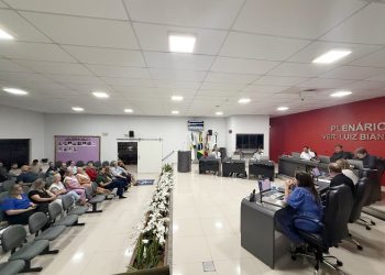 Sessão da Câmara de São Ludgero tem pauta extensa com novos projetos, votações e homenagem
