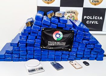 Operação tem prisões e 91 kg de droga apreendida