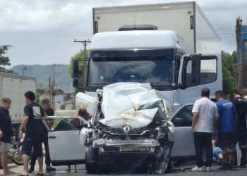 Gravatal: colisão grave é registrada na SC-370, em Termas